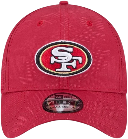 New Era San Francisco 49ers Tonal Camo 39THIRTY Stretch Fit Hat - Red