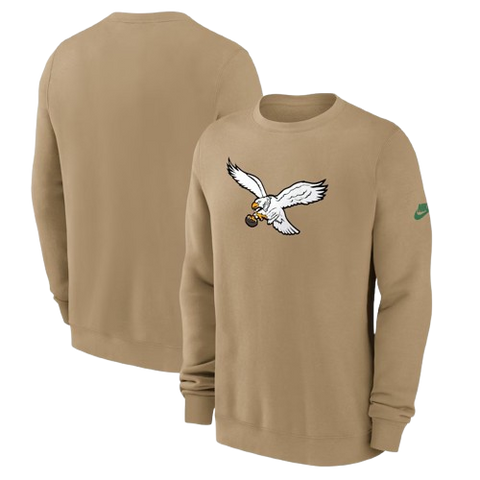 Philadelphia Eagles Nike Pullover Sweatshirt - Tan