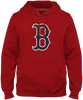 Boston Red Sox Twill Logo Hoodie - Red
