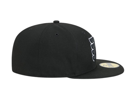 Philadelphia Flyers New Era 59FIFTY Black Pro Fit Hat