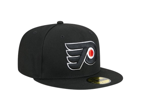 Philadelphia Flyers New Era 59FIFTY Black Pro Fit Hat