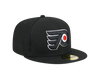 Philadelphia Flyers New Era 59FIFTY Black Pro Fit Hat