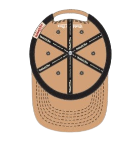 Edmonton Oilers Rigger Logo Mitchell & Ness Day of the Dead Pro Crown Snapback - Tan