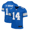 Youth Amon-Ra St. Brown Detroit Lions Nike Game Jersey - Blue