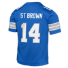 Youth Amon-Ra St. Brown Detroit Lions Nike Game Jersey - Blue