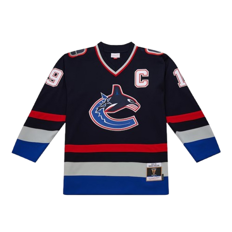 Vancouver Canucks Markus Naslund 2003/04 Mitchell & Ness Vintage Player Jersey - Navy