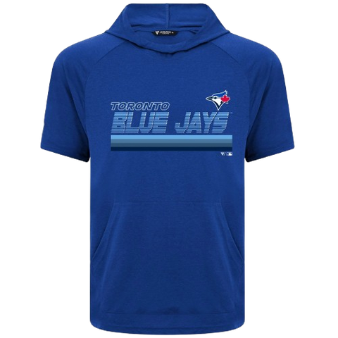 Toronto Blue Jays Phase Breaker Hooded Tee-Shirt - Blue