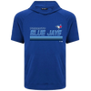 Toronto Blue Jays Phase Breaker Hooded Tee-Shirt - Blue