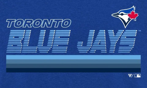 Toronto Blue Jays Phase Breaker Hooded Tee-Shirt - Blue