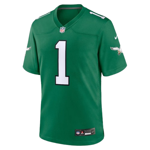 Youth Jalen Hurts Philadelphia Eagles Nike Game Jersey - Kelly Green