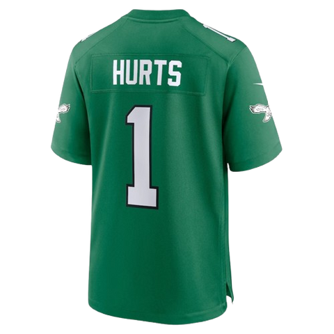 Youth Jalen Hurts Philadelphia Eagles Nike Game Jersey - Kelly Green
