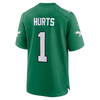 Youth Jalen Hurts Philadelphia Eagles Nike Game Jersey - Kelly Green