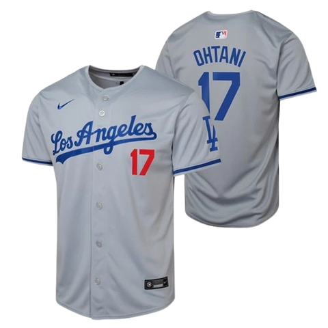 Los Angeles Dodgers Shohei Ohtani Nike Limited Alternate Jersey Road - Grey