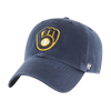 Milwaukee Brewers 47 Clean Up Hat - Navy
