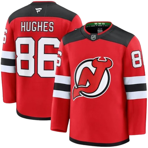 Jack Hughes New Jersey Devils Fanatics Premium Jersey - Home