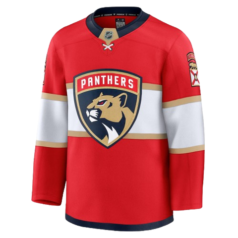Florida Panthers Fanatics Premium Jersey Home - Red