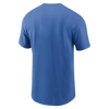Detroit Lions Rewind Essential Cotton T-Shirt - Blue