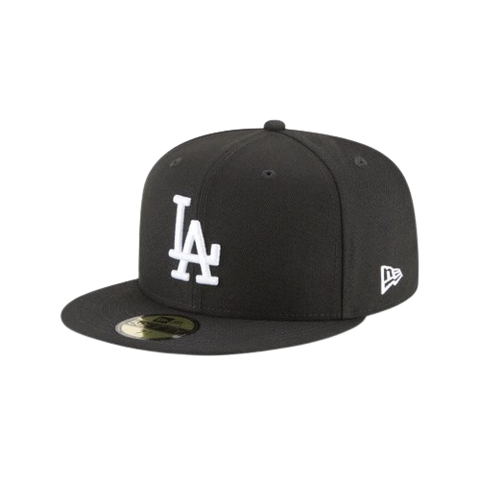 Los Angeles Dodgers New Era 59FIFTY Black Pro Fit Hat