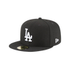 Los Angeles Dodgers New Era 59FIFTY Black Pro Fit Hat