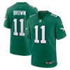 A.J. Brown Philadelphia Eagles Nike Game Jersey - Kelly Green