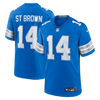 Amon-Ra St. Brown Detroit Lions Nike Game Jersey - Blue