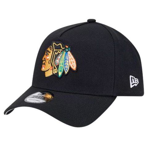 Chicago Blackhawks New Era 9FORTY A-Frame Snapback