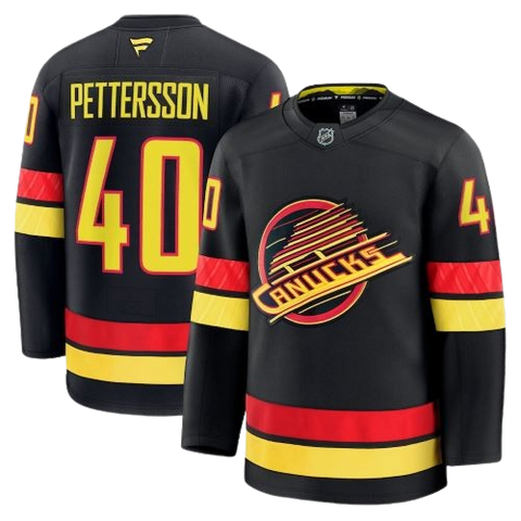 Elias Pettersson Vancouver Canucks Fanatics Premium Jersey - Alternate