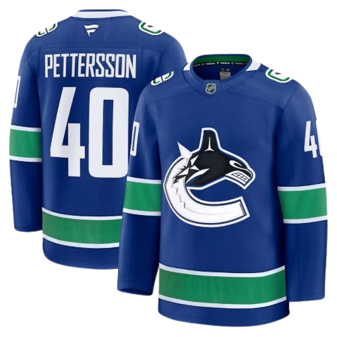 Elias Pettersson Vancouver Canucks Fanatics Premium Jersey - Home