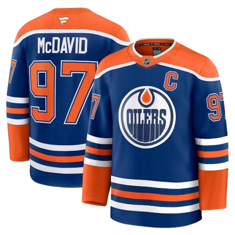 Connor McDavid Edmonton Oilers Fanatics Premium Jersey - Home