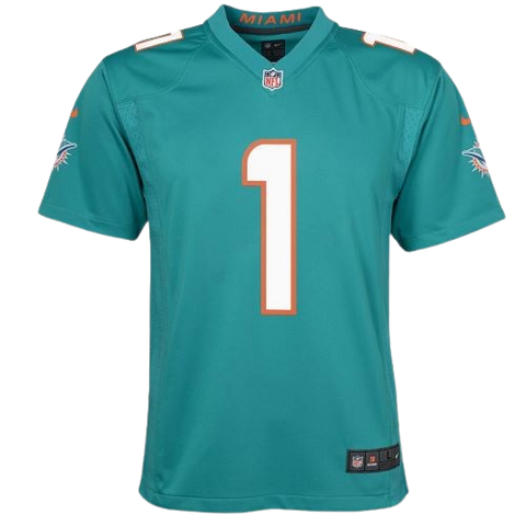 Youth Tua Tagovailoa Miami Dolphins Nike Game Jersey - Teal