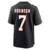 Bijan Robinson Atlanta Falcons Nike Game Jersey - Black