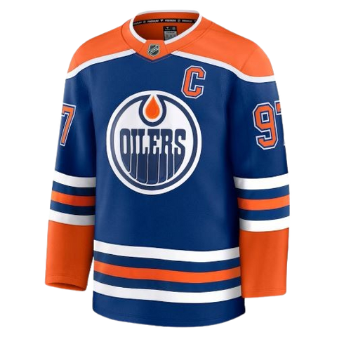 Connor McDavid Edmonton Oilers Fanatics Premium Jersey - Home