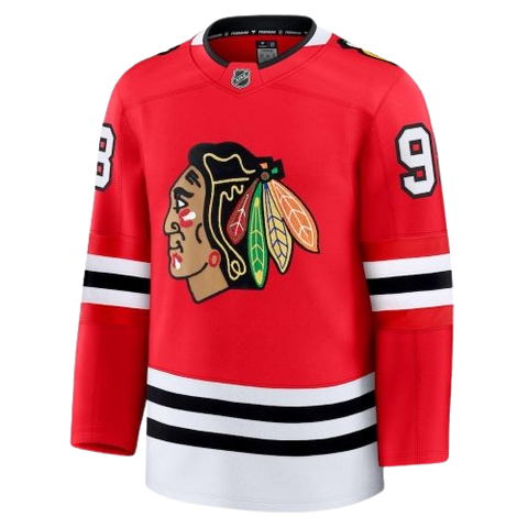 Connor Bedard Chicago Blackhawks Fanatics Premium Jersey - Home