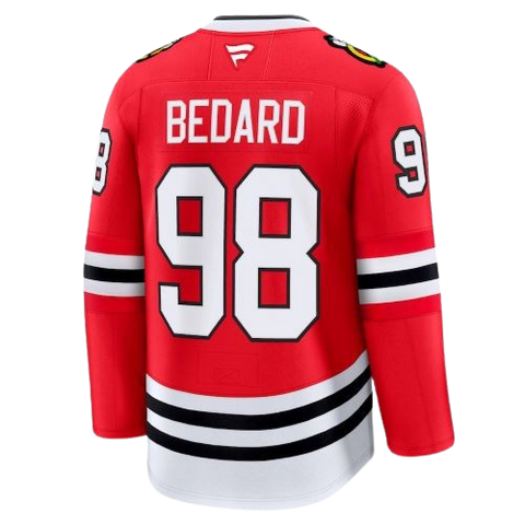 Connor Bedard Chicago Blackhawks Fanatics Premium Jersey - Home