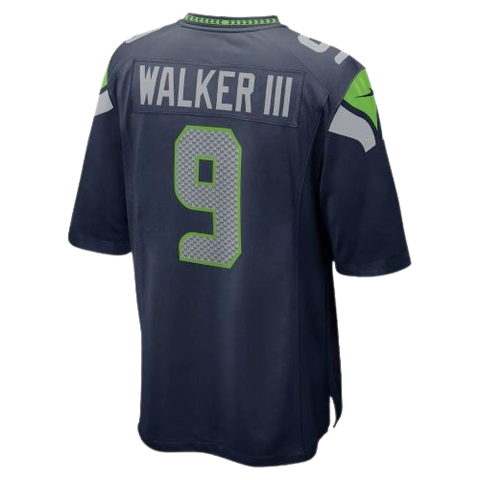 Kenneth Walker III Seattle Seahawks Nike Player Game Jersey - Navy