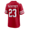 Christian McCaffrey San Francisco 49ers Nike Game Player Jersey - Red