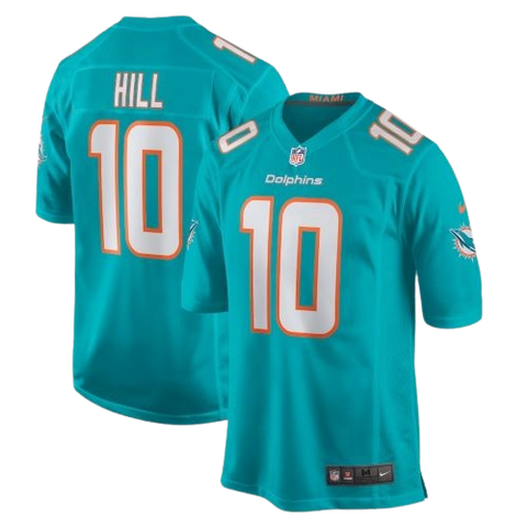 Tyreek Hill Miami Dolphins Nike Game Jersey - Aqua