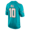 Tyreek Hill Miami Dolphins Nike Game Jersey - Aqua