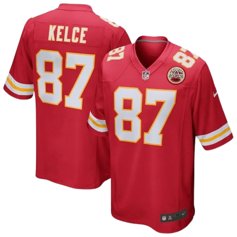 Travis Kelce Kansas City Chiefs Nike Game Jersey - Red