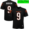 Youth Joe Burrow Cincinnati Bengals Nike Game Jersey - Black