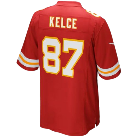 Youth Travis Kelce Kansas City Chiefs Nike Game Jersey - Red