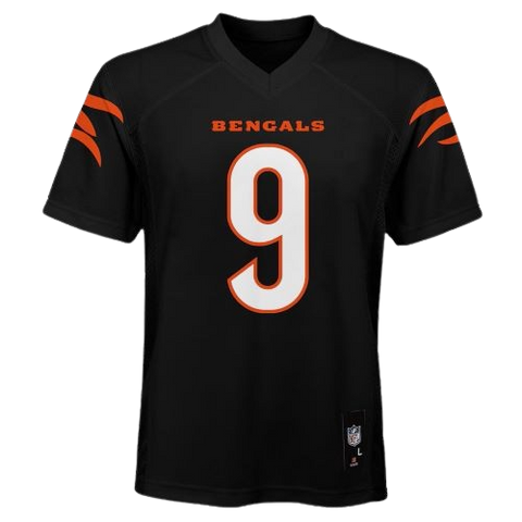 Youth Joe Burrow Cincinnati Bengals Nike Game Jersey - Black