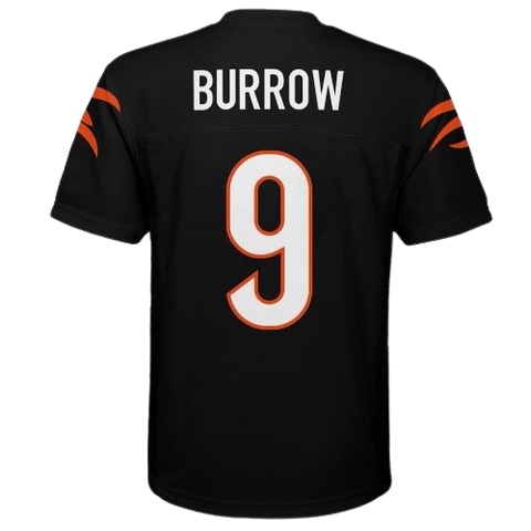 Youth Joe Burrow Cincinnati Bengals Nike Game Jersey - Black