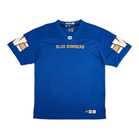 Winnipeg Blue Bombers Men's New Era Replica Home Jersey