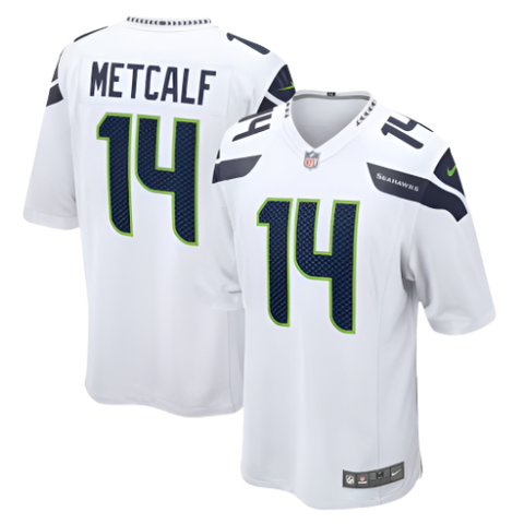 DK Metcalf Seattle Seahawks Nike Limited - Jersey - White