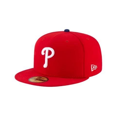 Philadelphia Phillies New Era 59FIFTY Pro Fit Hat - Red