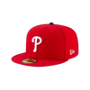 Philadelphia Phillies New Era 59FIFTY Pro Fit Hat - Red