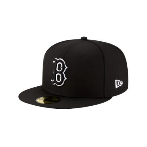 Boston Red Sox New Era 59FIFTY Pro Fit Hat - Black