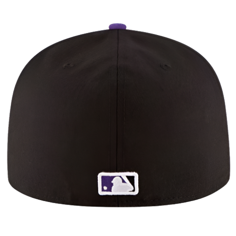 Colorado Rockies New Era 59FIFTY Pro Fit Hat - Black