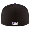 Colorado Rockies New Era 59FIFTY Pro Fit Hat - Black